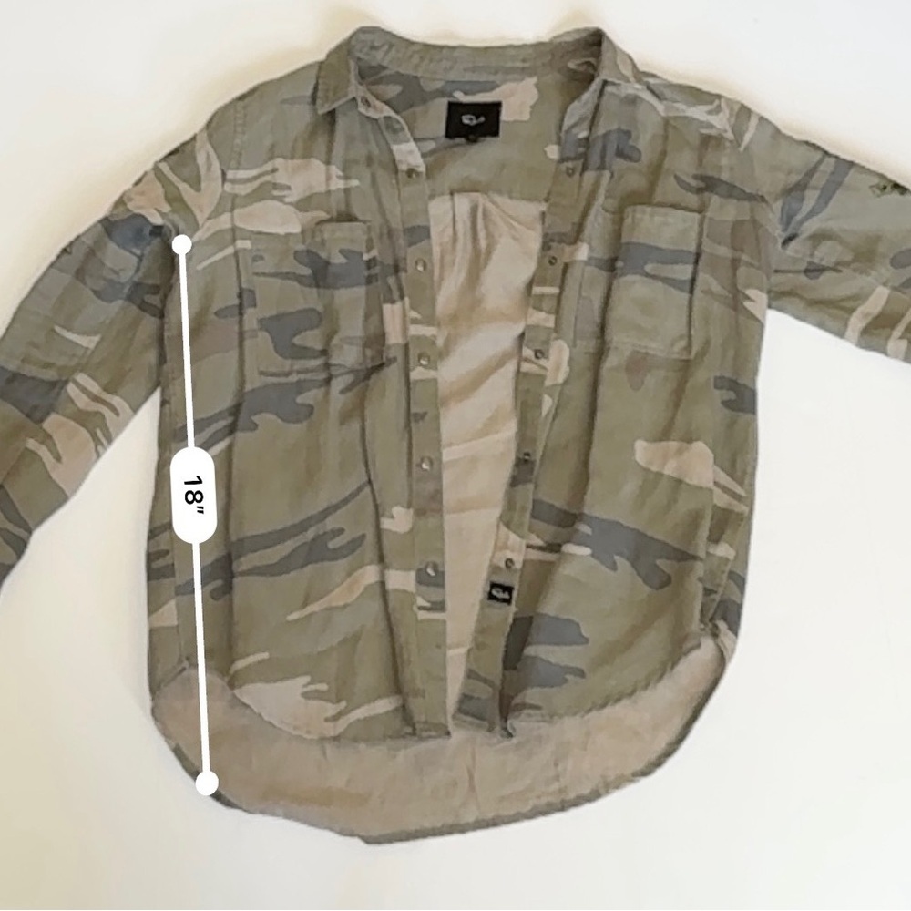 Rails Sage Camo Marcel Jacket Button Down With Fl… - image 6